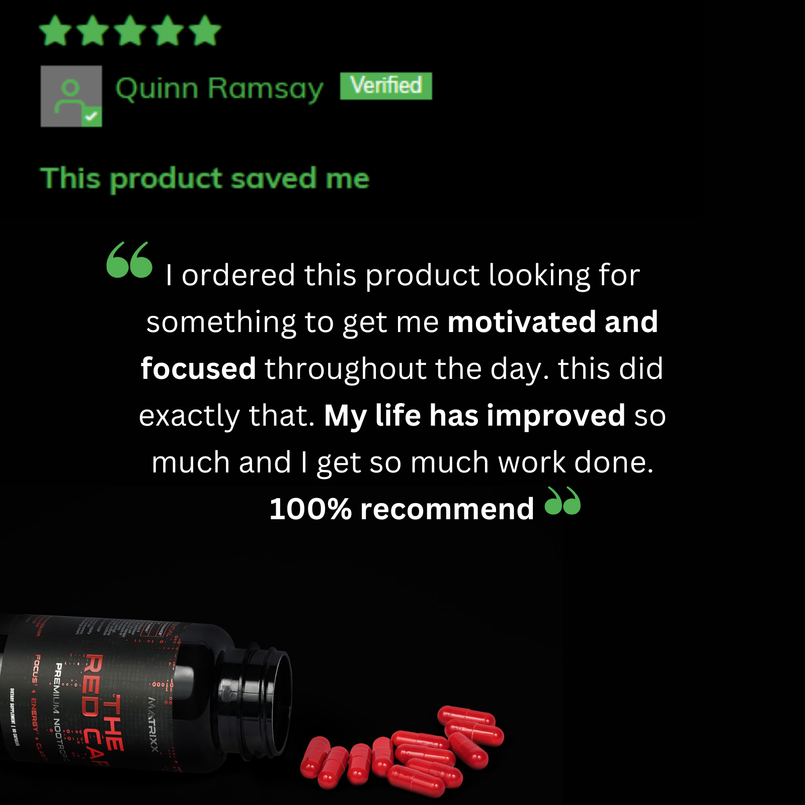 Cognitive performance energy supplement the red cap reviews